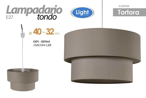 Lampadario soffitto tortora - lampadario,