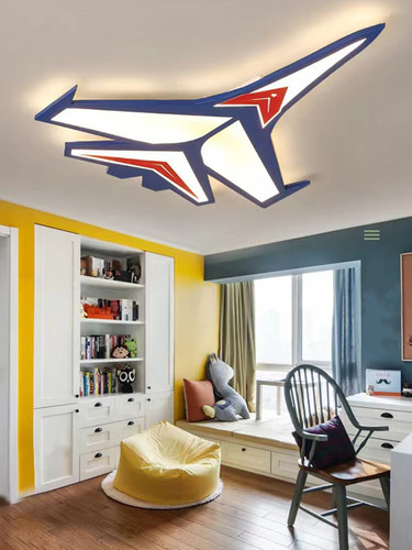 Lampadario led aereo bambini - lampadario,