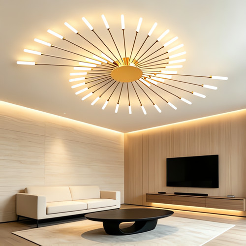 Lampadario led moderno - lampadario,
