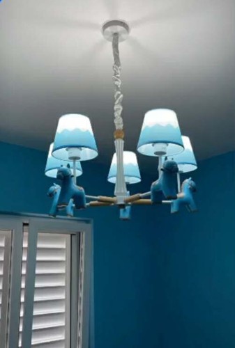 Lampadario sospeso led e27 - lampadario, 5