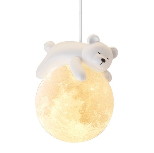 Lampada sospensione led luna - lampada,