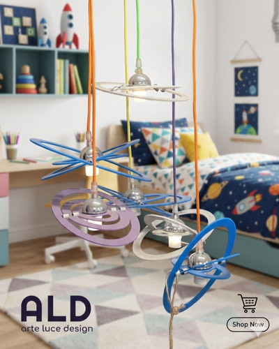 Lampadario sospensione con - lampadario, a