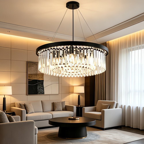 60cm lampadario cristallo - lampadario,
